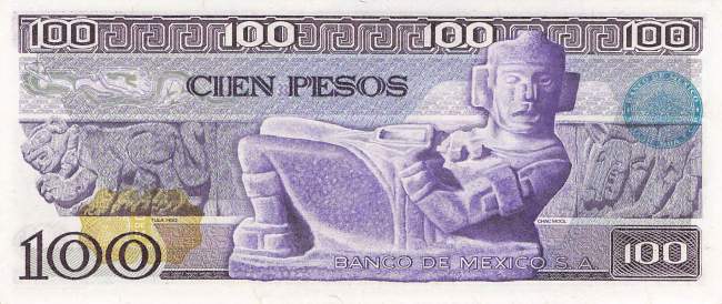 Mexiko p.66a FP 100 Pesos 1974